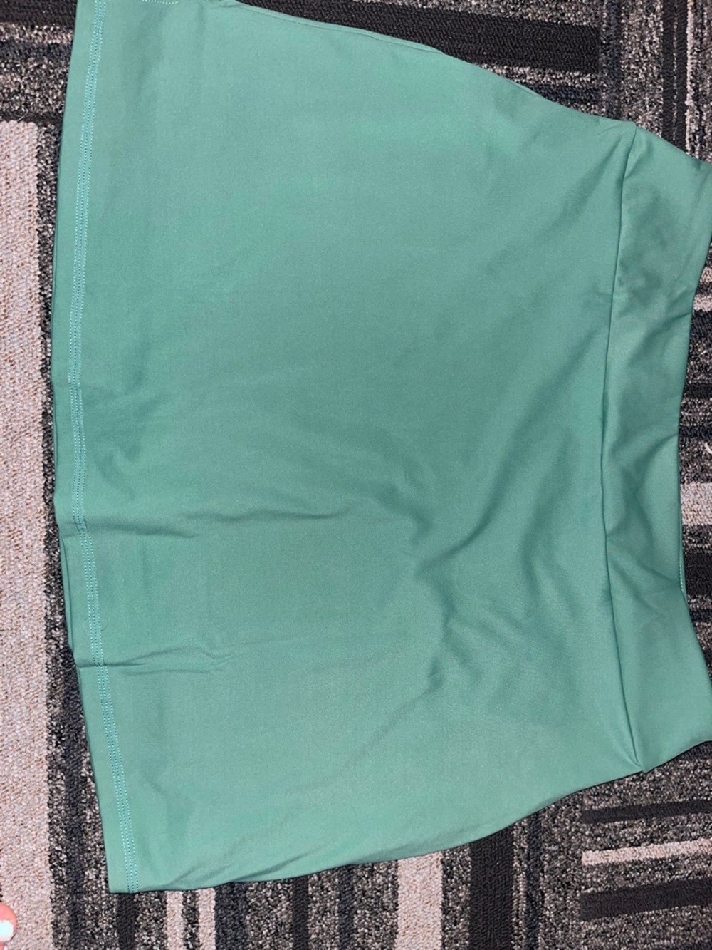 Mint Green Stretch Skirt